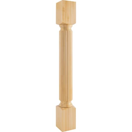 Hardware Resources 5" Wx5"Dx42"H Hard Maple Reed Post P20-5-42-HMP